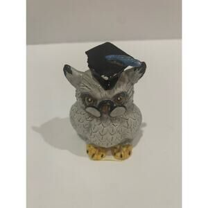 Basil Matthews Studio Vintage Wise Owl Graduation Figurine